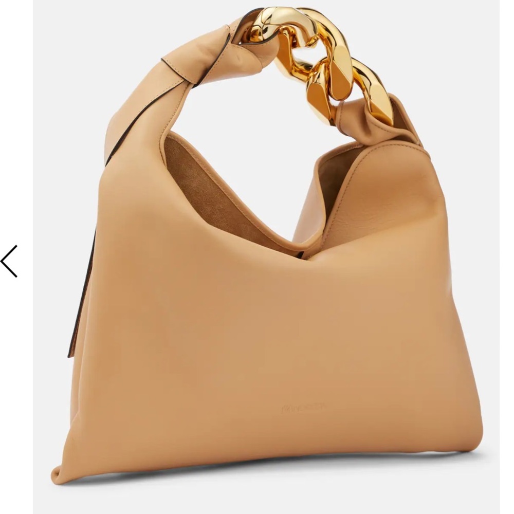 NWT JW ANDERSON SMALL HOBO CHAIN BAG MUSTARD